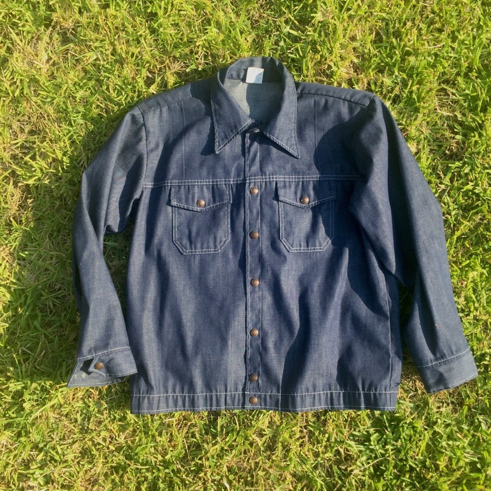 Vintage 70’s Cap’n Jac denim shirt / jacket.